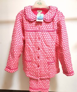 棉花堡家居服女冬装夹棉睡衣套装纯棉加厚保暖柔软舒适亲肤甜美