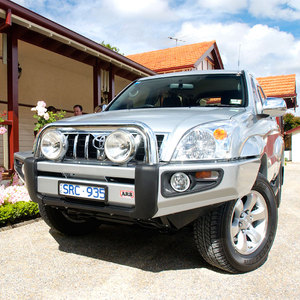 lilydong2009淘宝适用于丰田霸道lc120改装竞技杠前杠 霸道fj120