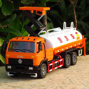 儿童玩具洒水车模型合金仿真