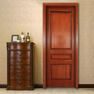 新中式纯实木烤漆门房门原木门室内门支持定制平开门实木门房间门