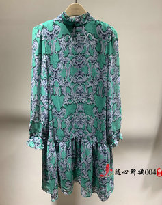 敦奴dunnu国内代购专柜正品21秋季新款女装连衣裙dq35211049