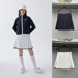 2024韩国高尔夫高级女装服饰春夏新款短裙运动户外百搭修身百褶裙