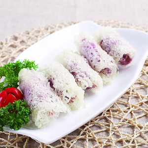 娘惹山药卷酒店速冻糕点半成品饭店油炸点心夜市甜品摆摊小吃10个