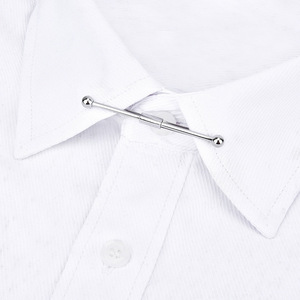 领针男衬衫领角装饰扣夹子正装配饰别针西服固定tie collar clip