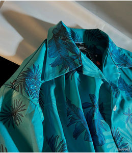 罪恶都市汤米西海岸棕榈 短袖花衬衫gta侠盗飞车美式复古夏威夷