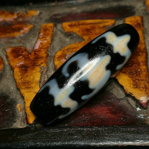 西藏五福老天珠天然玛瑙勒子男女项链吊坠佛珠多宝手串散隔珠配饰