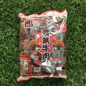 满4包包邮 健仔素笨牛肉152g辣条大刀肉麻辣熟食即食面筋老式辣片