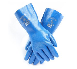 霍尼韦尔NK803带衬丁静防化手套 食品加工清洁机械耐油防腐蚀手套