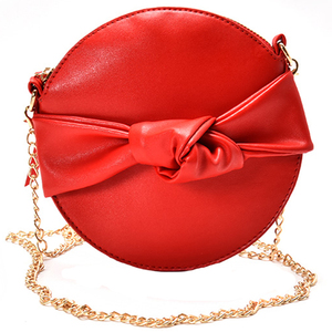 爆款欢乐颂2曲筱绡同款链条斜跨手拿小圆包新款