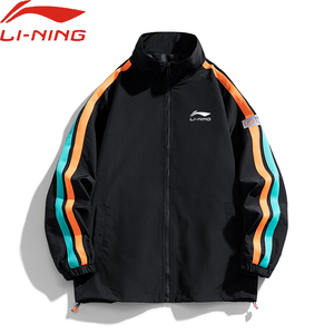 李宁夹克男春秋季新款休闲韩版潮流外套男士短款工装棒球服夹克衫
