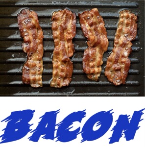 bacon美国猪肉协会无淀粉梨木熏制天然海盐培根