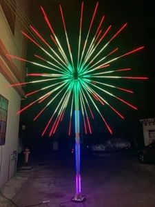 led数码烟花灯爆闪礼花灯喷泉灯风车灯景观亮化灯户外亮化景观灯