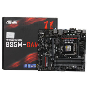 Asus/华硕 B85M-GAMER 1150针 豪华小板集成显卡4个DDR3 成色充新