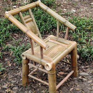 手工茶馆椅子民间手工竹太师椅子家具竹圈椅竹靠背椅休闲椅沙发椅