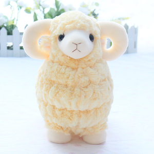 000人付款淘宝正版aurora仿真小绵羊公仔小羊毛绒玩具生肖羊玩偶布