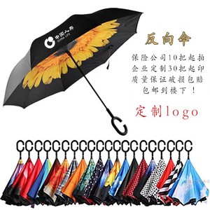 中国人寿反向伞晴雨伞遮阳伞保险活动礼品商务送客户宣传活动定制