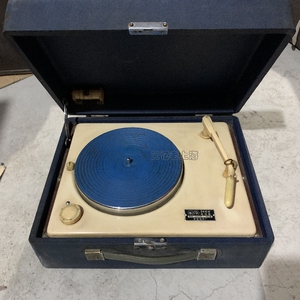 老式唱片机二手电唱机8090年代怀旧老物件复古装饰品道具古董电器
