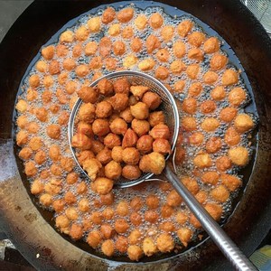 绿豆丸子湖北河南山东安徽特产正宗农家手工绿豆丸子火锅配菜圆子