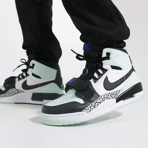 air jordan legacy aj312 薄荷绿三合一男高帮篮球鞋av3922-013