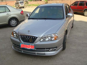 0306伊兰特小包围老款伊兰特改装大小包围尾翼中网前后唇侧裙