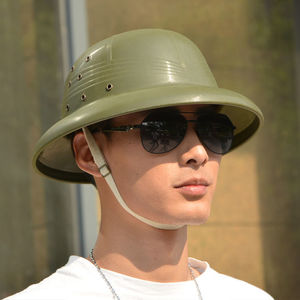 越南帽户外防雨头盔野战盔防水头盔防护男士遮阳帽春夏季考克礼帽