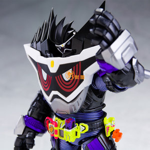 万代日版shf可动手办 假面骑士genm幻梦神极限玩家十亿黑色ex-aid