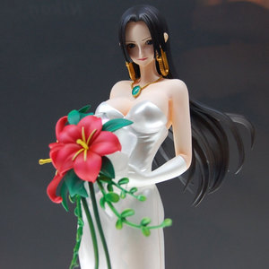 megahouse日版1/8手办 pop 海贼王女帝汉库克hancock 婚纱wedding
