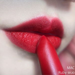 正品mac口红707色号ruby woo 复古哑光正红 macruby woo官网魅可