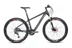 2013新款意大利JAVA碳纤CARBON-650B-XC双碟刹山地自行车包邮特惠