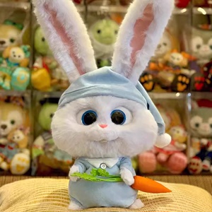 兔老大玩偶爱宠大机密公仔摩可爱兔子毛绒玩具娃娃抱枕生日礼物