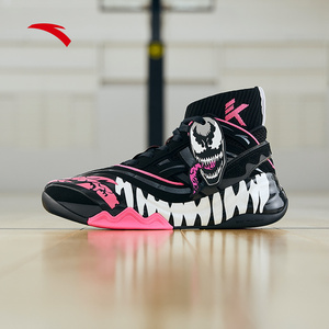 安踏漫威联名款kt6毒液篮球鞋2021年新款官方旗舰高帮实战5运动鞋