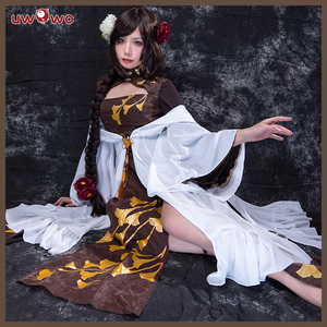 现货悠窝窝fate/grand order虞美人虞姬四周年cos服装女旗袍fgo