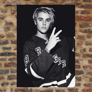 00爱饭馆淘宝贾斯汀比伯justinbieber全新写真集周边专辑海报明信片