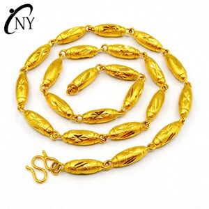 铜项链纯铜不掉色男士