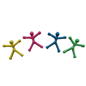 趣味磁铁人 手脚带磁性磁铁可以吸到冰箱金属平面的小人百变造型