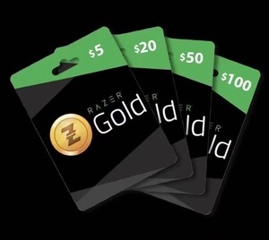 【代充】雷蛇礼品卡razer gift card100$