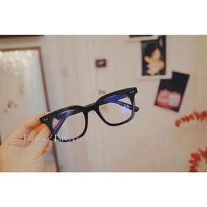 jmc eyewear 2020新品上市韩版方框板材百搭黑框眼镜男女近视素颜