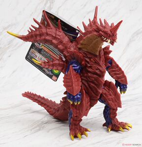 日本代购正版万代正品欧布奥特曼怪兽系列dx玛伽大蛇软胶模型带卡