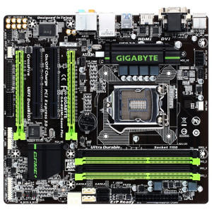 gigabyte/技嘉 b85m-d3h主板b85m-game plus四代1150办公游戏电脑