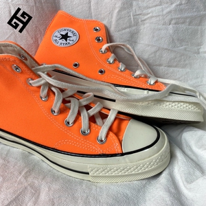 匡威橙色高帮1970