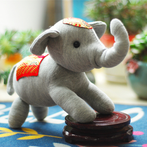 儿童节幼儿园手工制作袜子娃娃diy玩偶材料包大象走心礼物送女友