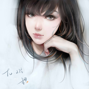 橙子 转手绘图ps 图片处理古风人物设计照片画像真人漫画q版头像