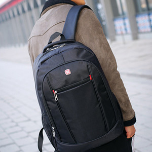书包瑞士笔记本电脑包背包手提通勤大学生双肩包男16英寸两用商务
