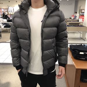 ck calvin klein正品代购男休闲连帽时尚羽绒服面包服轻盈保暖