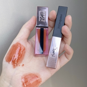 现货绝版ysl圣罗兰玫瑰粉金唇釉水光唇釉金管12 50 416 213 214