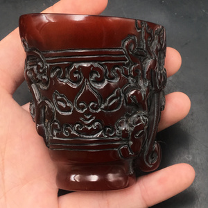 工艺品,礼品 工艺品 树脂工艺品 真牛角摆件