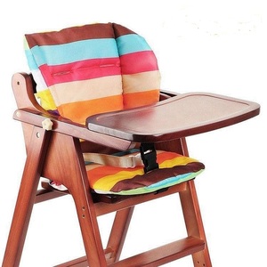 儿童餐椅坐垫布套宝宝安全座椅棉垫折叠餐椅座垫笑巴喜华子博比龙