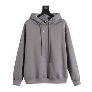 高订fog联名双帽卫衣男女情侣高街上帝灰加绒帽衫长袖秋冬潮宽松