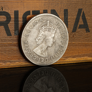 1959年百慕1克朗纪念银币银元 英女王银圆仿古钱币