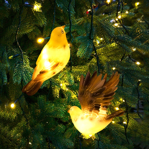 户外发光小鸟灯动物造型灯led装饰树布置庭院花园别墅景区景观灯